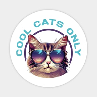 COOL CATS ONLY Magnet